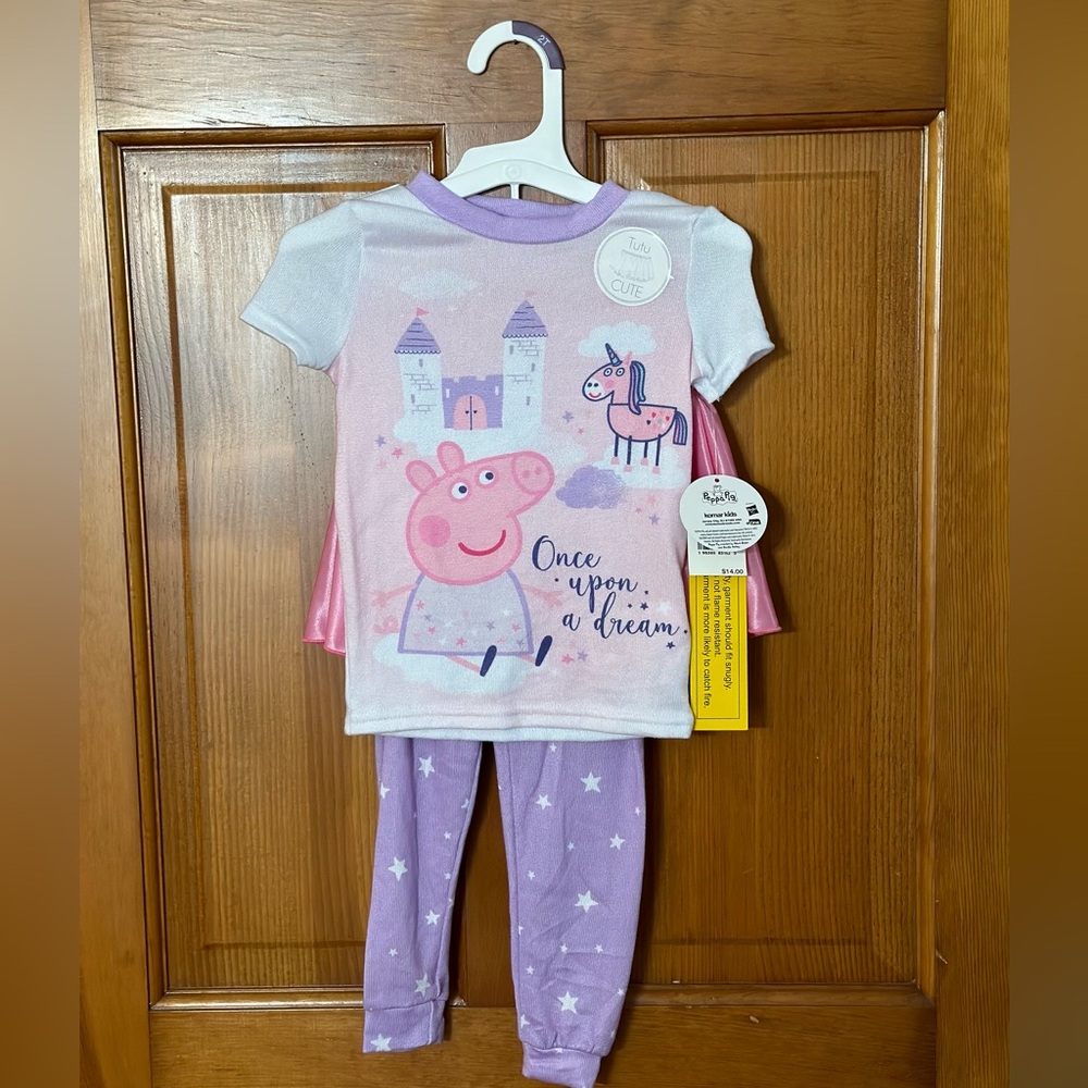 NWT Peppa Pig PJs